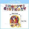 El Increíble Circo Digital Set de Globos Material de Papel Estilo Europeo y Americano Decoraciones para Fiesta de Circo