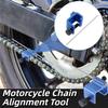 Quick Motorcycle Chain Alignment Tool Motorcycle Chain Straightener  Motorcycle Repair Accessories
