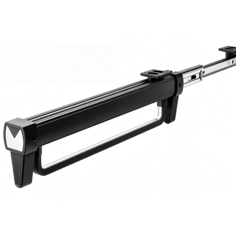 Stainless Steel Closet Sliding Pants Organizer With Aluminum Alloy Frame For Bedroom Use