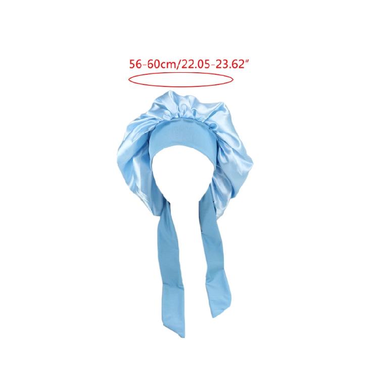 Cappello Berretto in Raso da Donna per la Notte, Copricapo per Capelli da Doccia per Ragazza, Copricapo da Donna