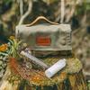 Seasoning Bottles Holder with Bottles Large Capacity Seasoning Bottles Bag Picnic Seasoning Storage Pouch for Outdoor Hiking BBQ