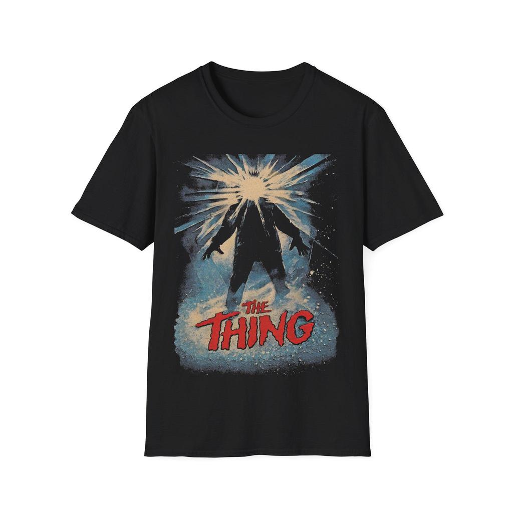 The Thing 1982 Movie Unisex Softstyle Tshirt Horrorscifi Movie Tee Classic Film Vintage Movie Lover Gift Halloween Costume Top Rz