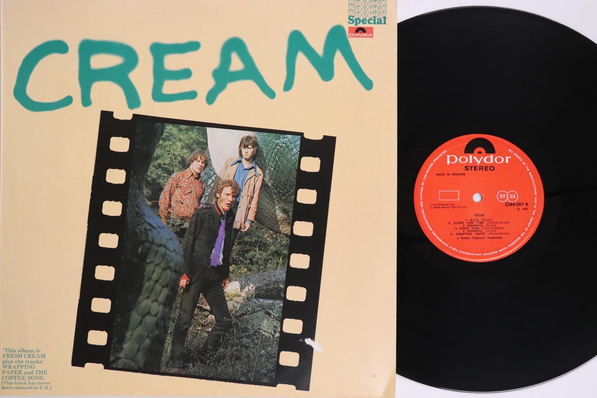 

LP Record CREAM Cream 2384067 POLYDOR 1974 UK Rock Used