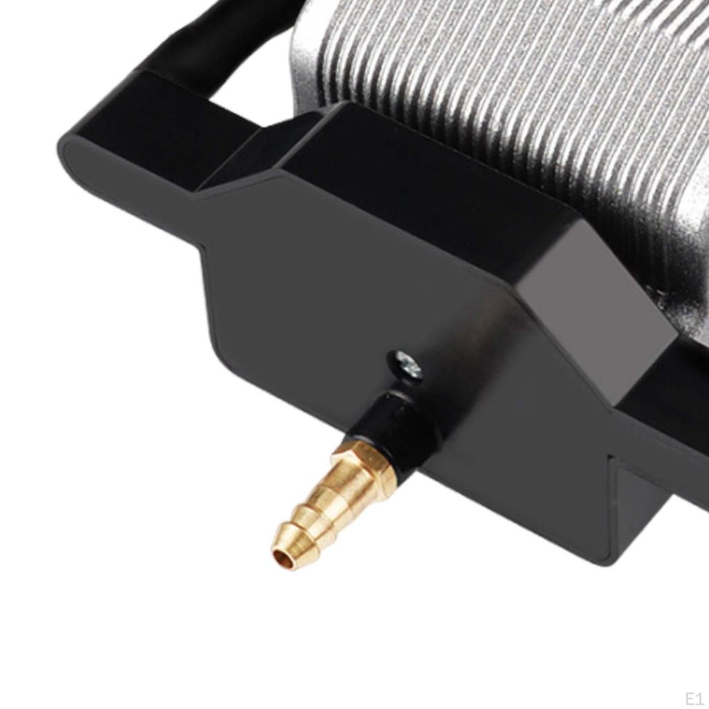 Aquarium Air Pump Compressor Aerator 16W High Performance Quiet Portable Mini