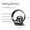 26W Household Foldable Bladeless Fan Table Wall Dual-Use Shaking Head Fan Intelligent Remote Control Silent Leafless Fan