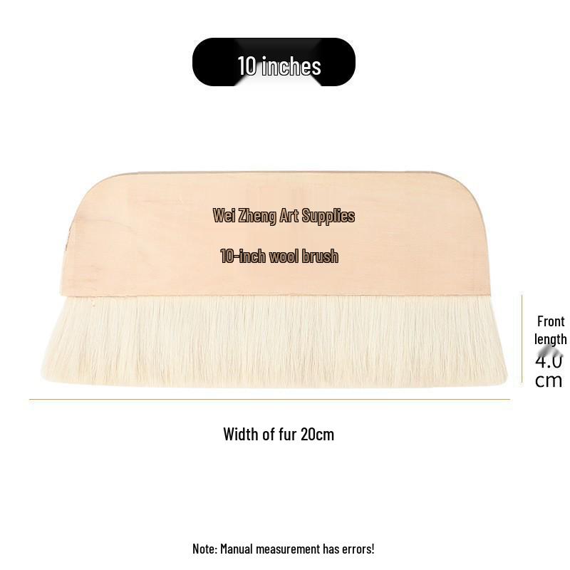 Multifunctional Nylon Brush: BBQ, Paint, Cleaning, 1-12 Plate Sizes