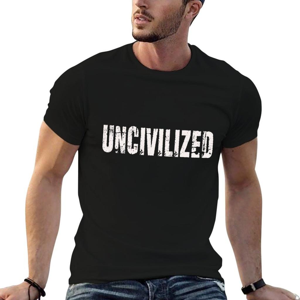 Face Mask Uncivilized Design Tshirt Unisex T Shirts High Quality Luxury Brand Cotton T Shirts Unisex 100 Essential T Shirt Tshirt