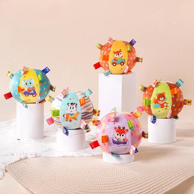 Pelota para Agarre de Mano de Bebé Cognición Animal Agarre de Mano Sonajero Juguetes Interactivos Padre Hijo Juguetes para Bebé 0 12 Meses Juguete Sensorial Suave