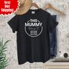 Personalised This Mummy Belongs To T Shirt Printed Mothers Day Gift Unisex T Top