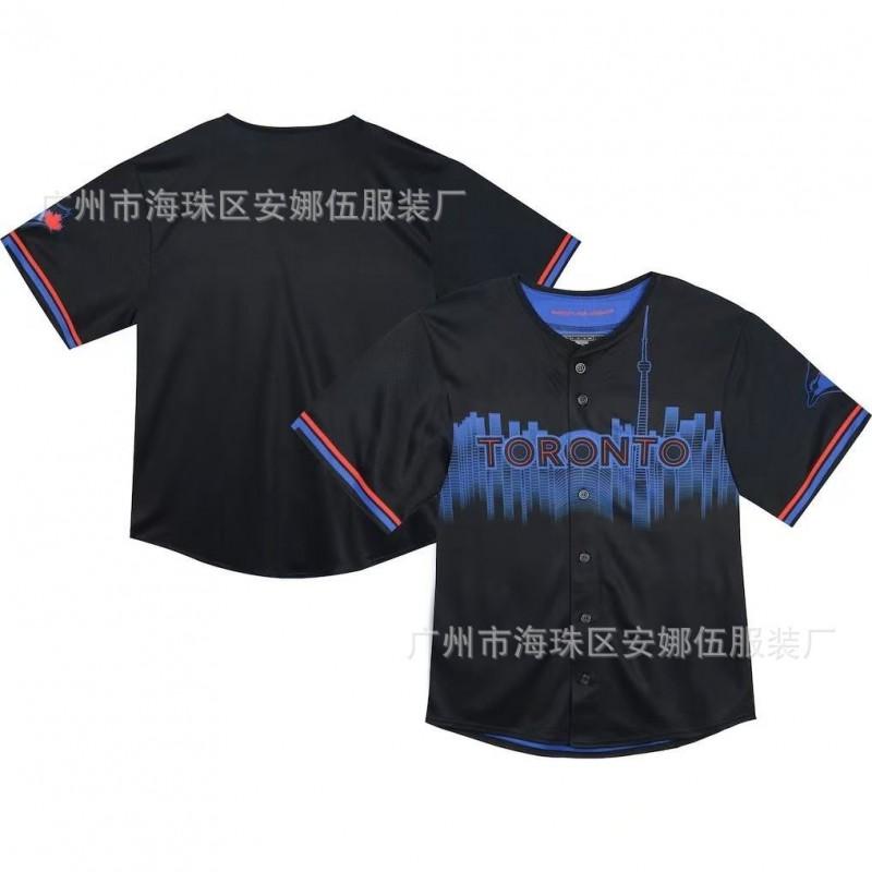 2026 Baseball Blue Jays Texas Rangers Embroidered Jersey Youth Fan Edition Sports Team Uniform
