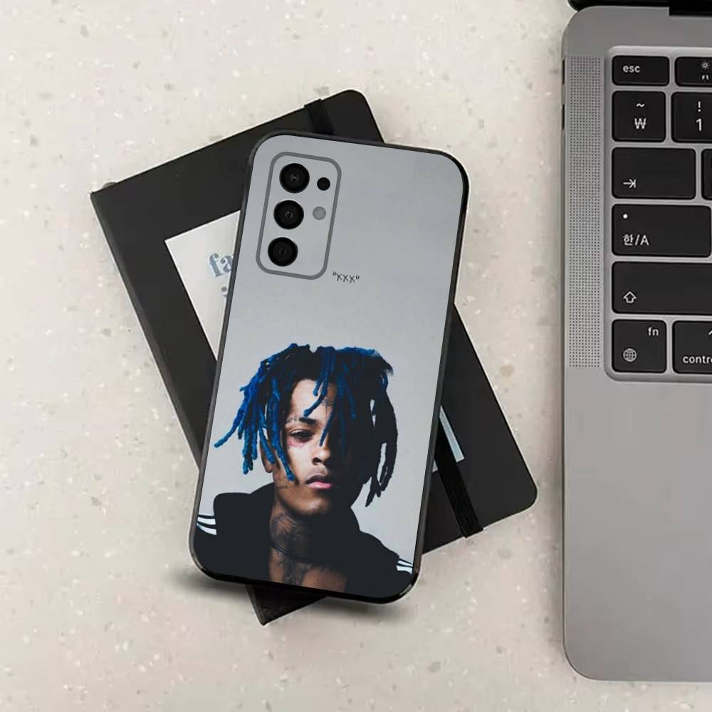 Rapper X-XXXTENTACION Cool Phone Case For Samsung Galaxy A73,31,8,9,53,32,72,41,J7,52,71,22,Note Soft Black Silicone Cover