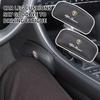 Curved Leather Knee Pads for Car Interiors, Designed To Protect Against Impacts, Suitable for the Alfa Romeo 159, Giulietta