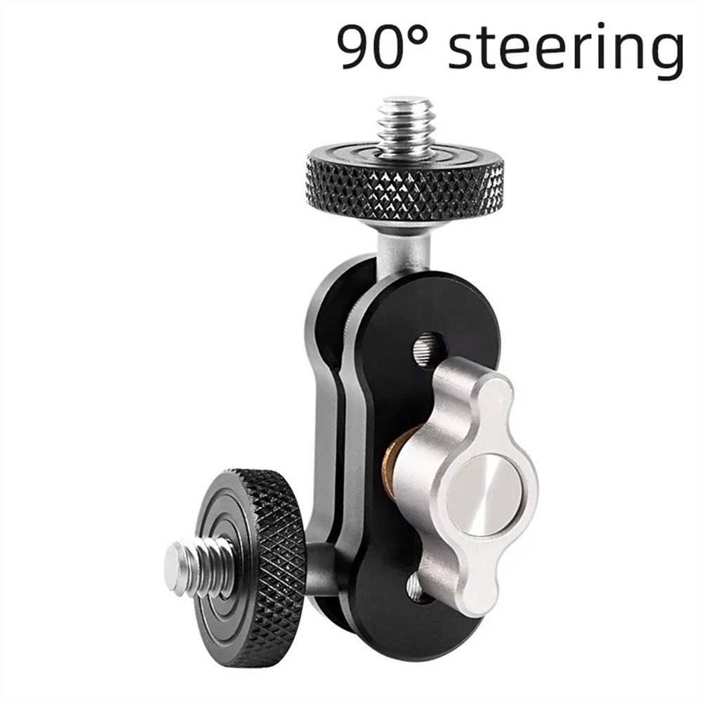 Aluminum Zinc Zinc Alloy Camera Magic Arm 1/4 Inch Screw Magic Arm Bracket Ball Magic Arm  Tripod Cage Rig