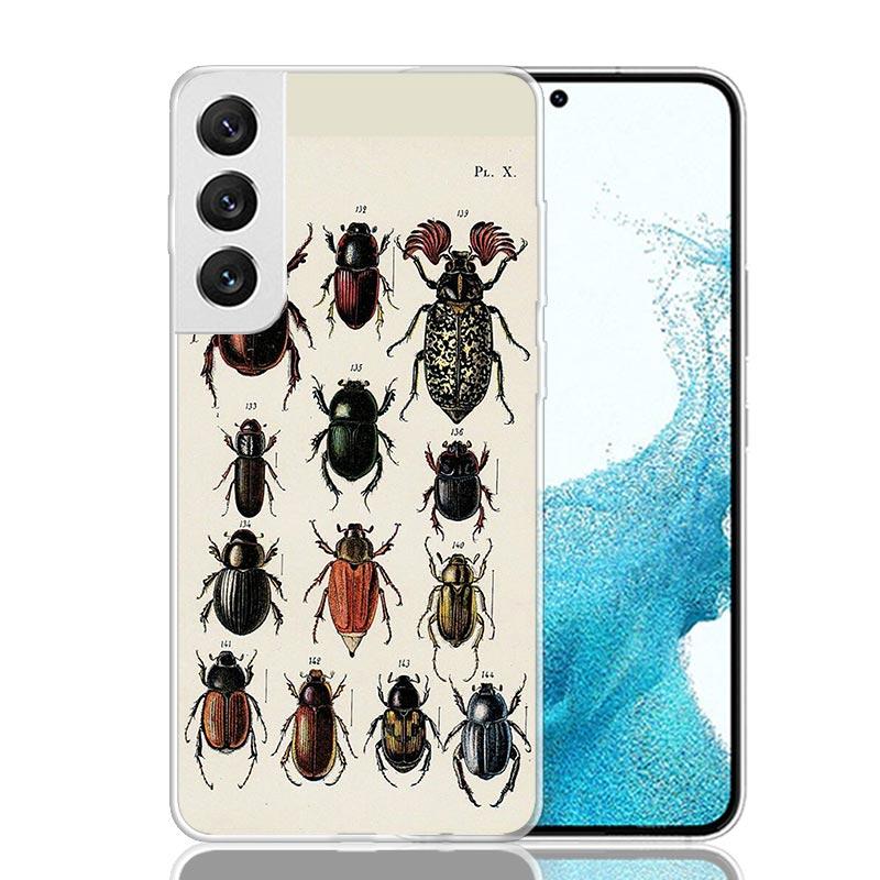 Bugs Bees Scientific Decomposition Phone Case For Samsung Galaxy S26 S25 Edge S24 S23 FE S22 Ultra S21 Plus S20 + Fundas Cover C