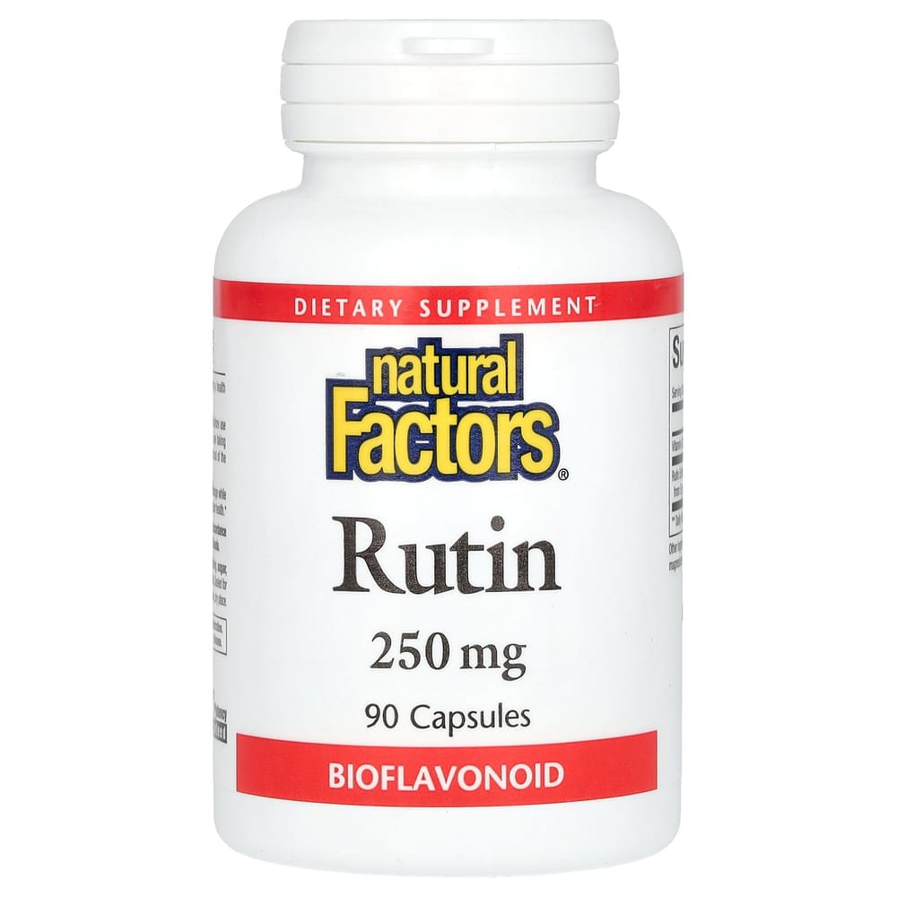 Natural Factors Rutin 250mg Capsules, 90 Counts