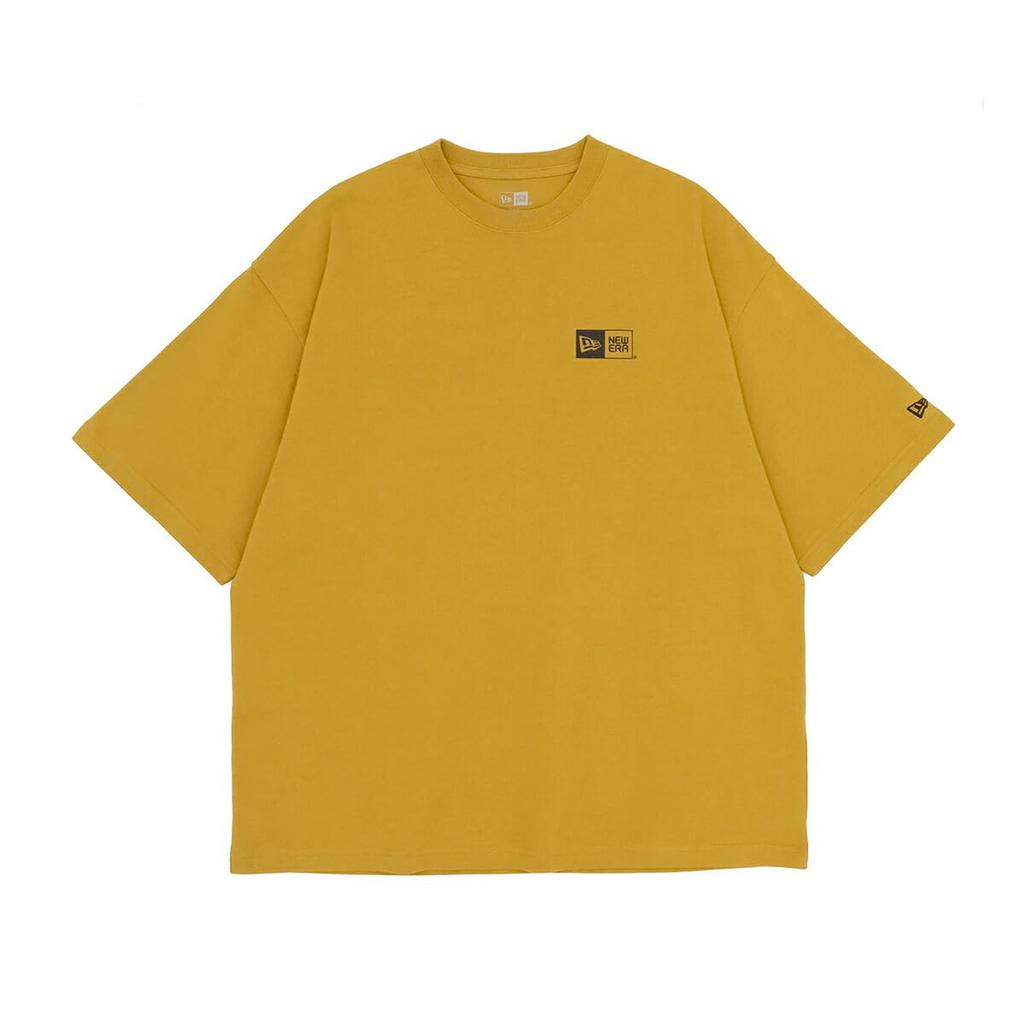 NEW ERA Oversized Cotton Box Logo Bronze black L T-shirt S/S