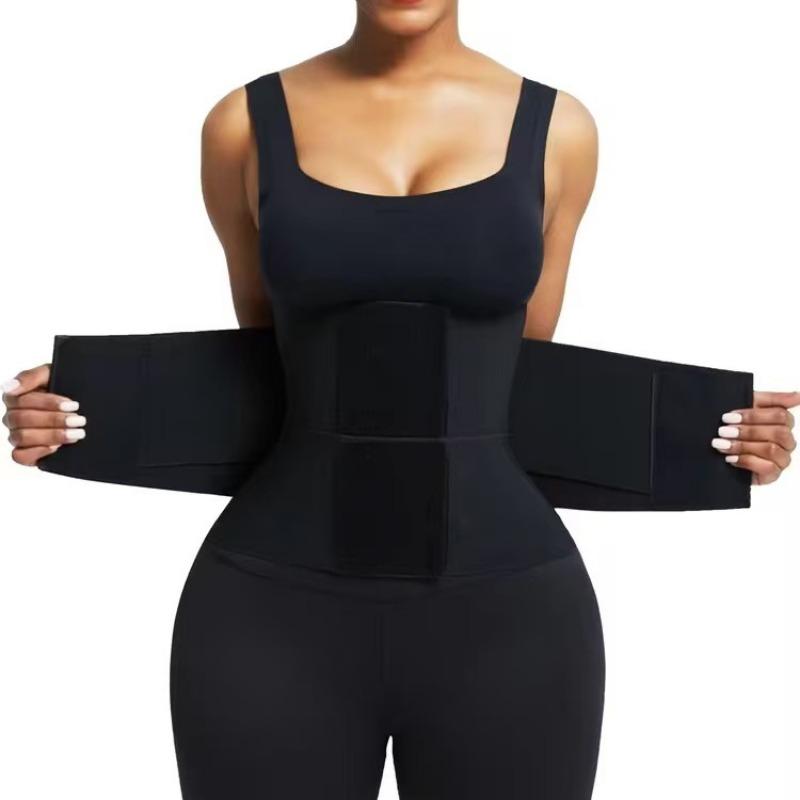 New Abdominal Belt Waist Trainer Plastic Belt Women's Belt Elastic Elastic Abdominal Belt Sports Belt