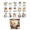 1 Sheet Handbook Sticker Set, Scrapbooking Decorative Sticker Adhesive Sticker for Luggage Glass Planners Notebook