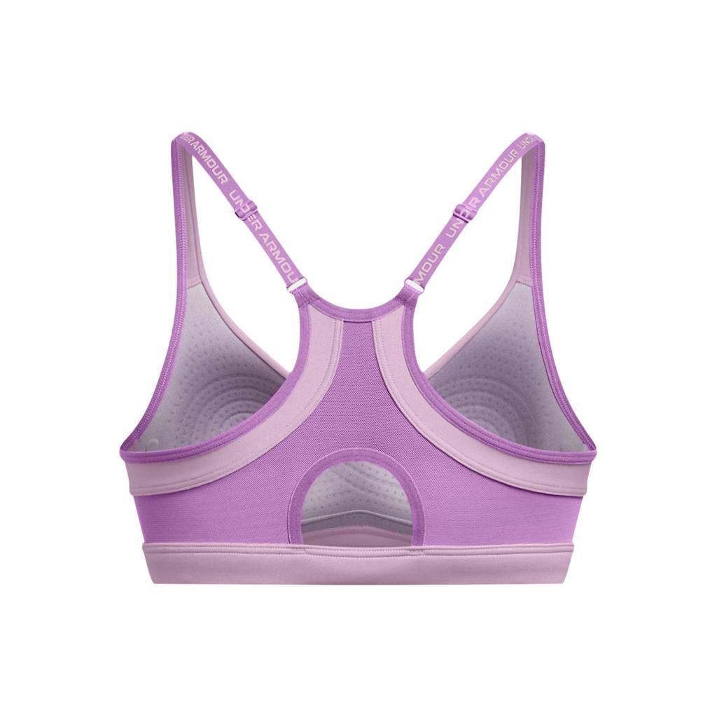 Under Armour Infinity 2.0 Low Sports Bra Solid Color Low Support Breathable Sports Underwear Women underwear Purple 1384126-543