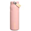 STANLEY 1913 Iceflow Flip Straw Peach L 2.0 Bottle, Rose, 0.71