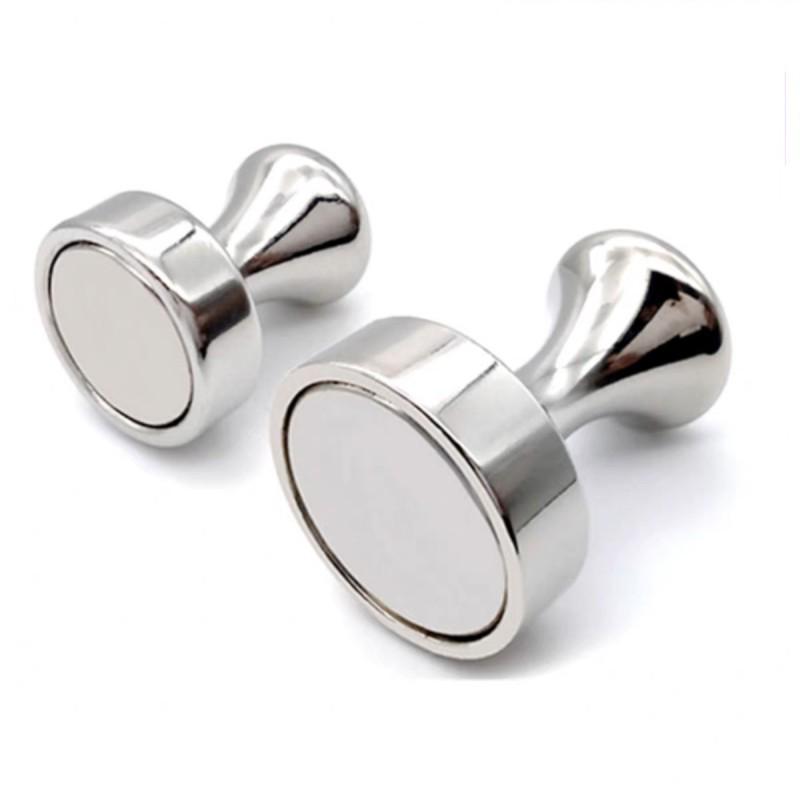 Strong N35 Metal Magnetic Pushpins for Blackboard, Fridge, and Photo Display