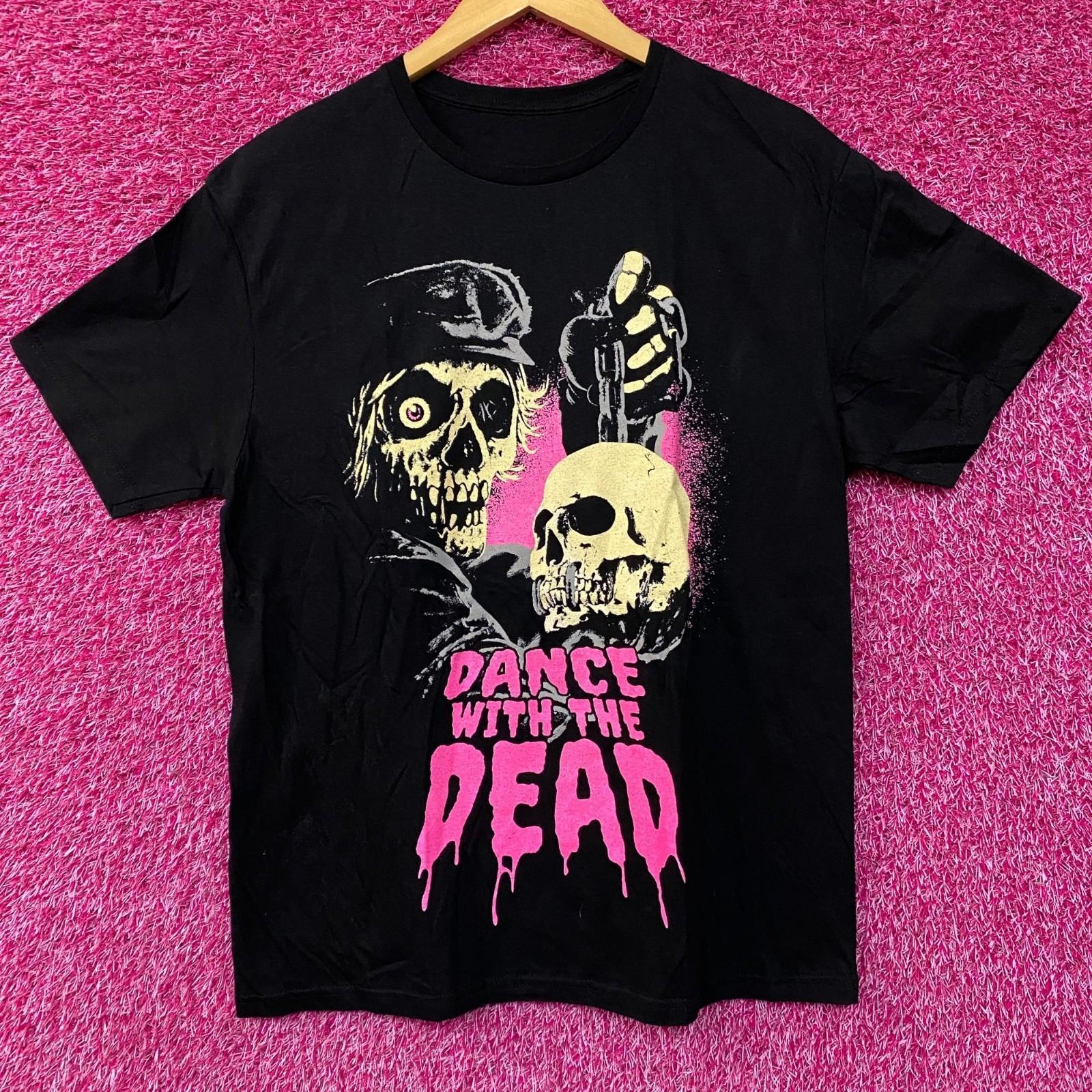 Футболка с изображением группы Dance With The Dead (Dark Synthwave) 4XL