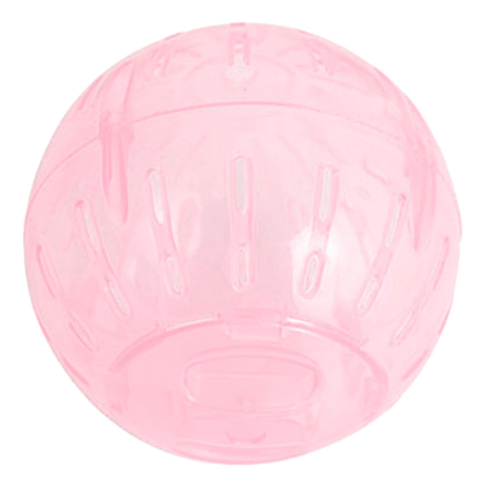 Small Pets Exercise Ball Dwarf Hamster Plastic Mute Running Spinner Play Toy for Junior Hedgehog Mini Gerbil 4 Colors