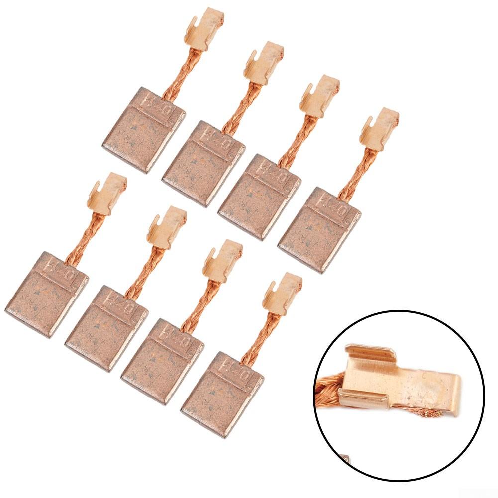 BDF452 BHP454 Carbon Brush For CB-440 BHP458 18V 8pcs