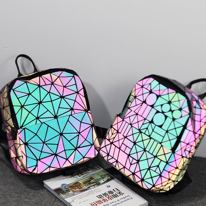 Luminous Plaid 2025 School & Travel Backpack