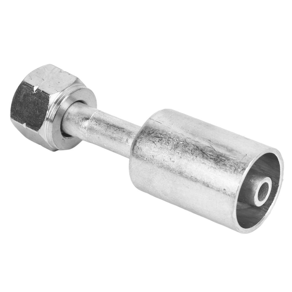 Huten Car Hose Connector, 10 High Strength Aluminum 180 Degree R134 AC Hose Fitting for Car Truck