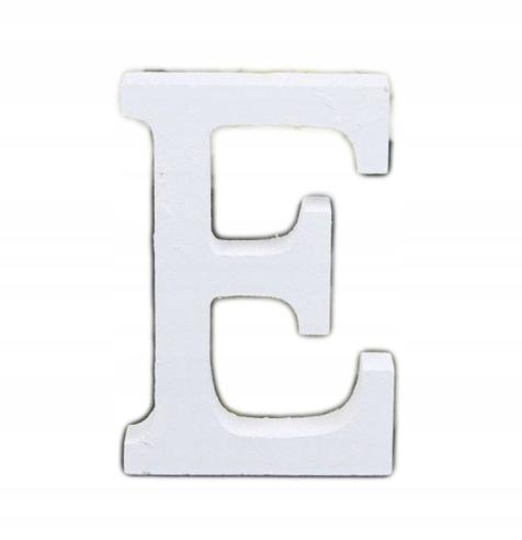 Literka Drewniana "E", 16 Cm, 1 Szt.