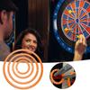4 Piece Board Games Dart O Rings Accessories Dart Practice Rings for Kids Boys Girls Backyard Outdoors Birthday Party Summer