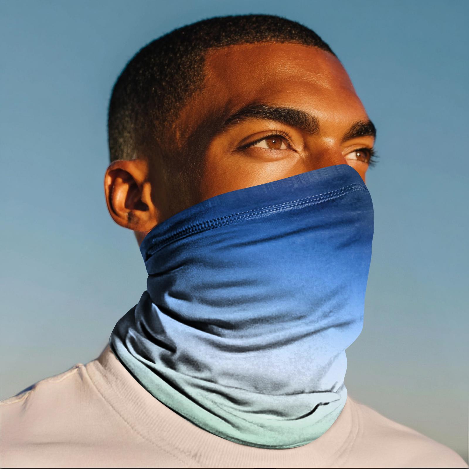 

Уличная маска от солнца для велоспорта, рыбалки, анти-ультрафиолетовая бандана, солнцезащитная повязка на шею One Size