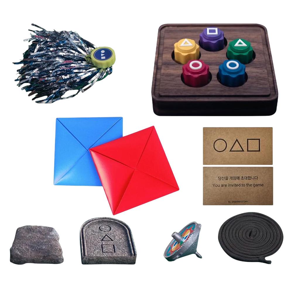 Korean Party Board Game Fun Gonggi Jack Stone Pebbles Set Traditional Play Game Hand Eye Coordination Training Toy Gong gi Set