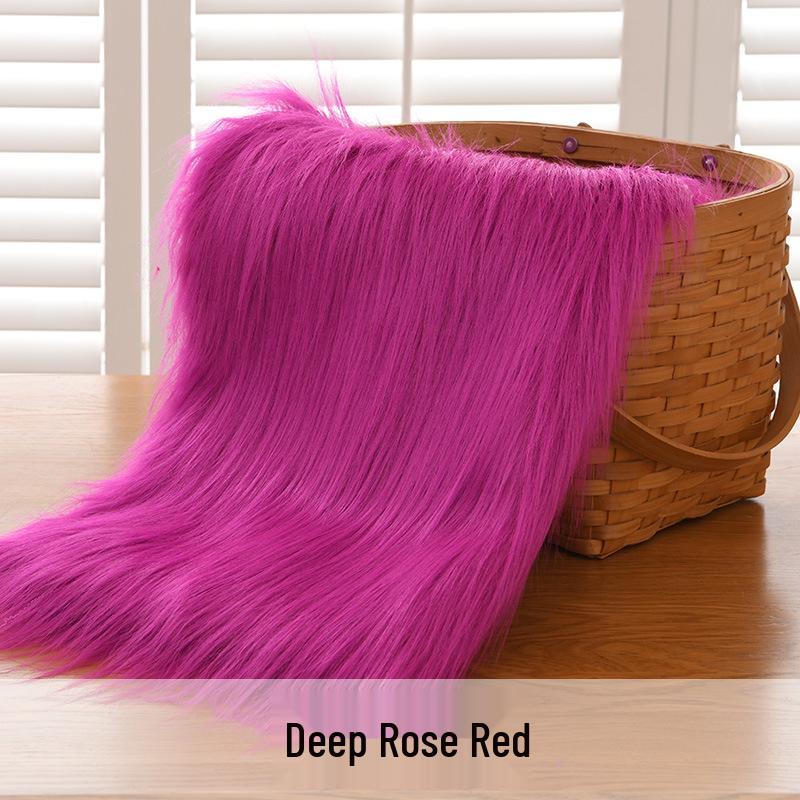 12cm Long Pile Faux Fur Fabric for Cosplay and Fursuit Toys