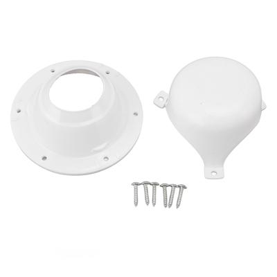 RV Roof Vent Caps ABS Plastic Weatherproof Roof Plumbing Vent Cover for Trailers Vent Pipes White