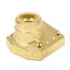 Brass Differential Golden Cover Front Rear Axle Diff Cover for Axial for Capra 1.9 UTB 110 RC Car
