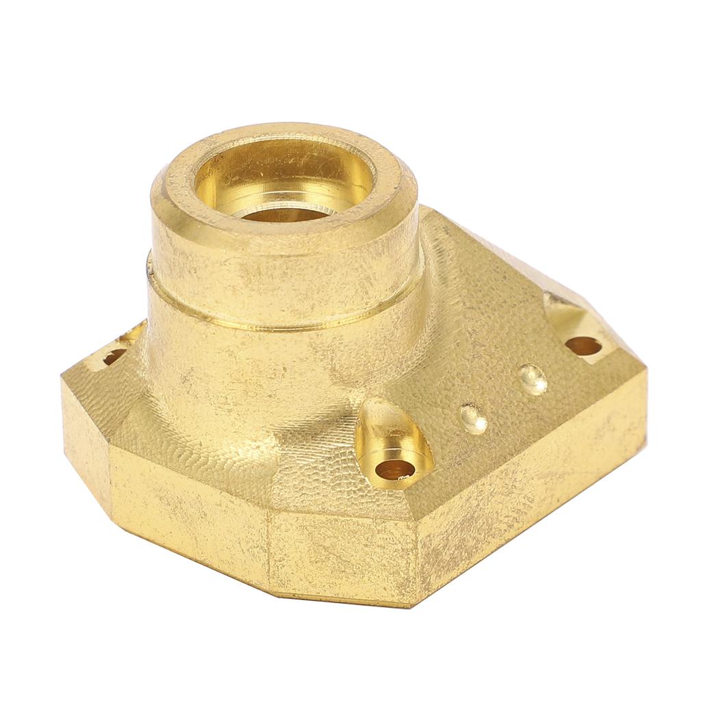 Brass Differential Golden Cover Front Rear Axle Diff Cover for Axial for Capra 1.9 UTB 110 RC Car