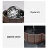 Popular Resin Water Feature: Small Zen Desktop Fountain for Wealth and Tranquility
