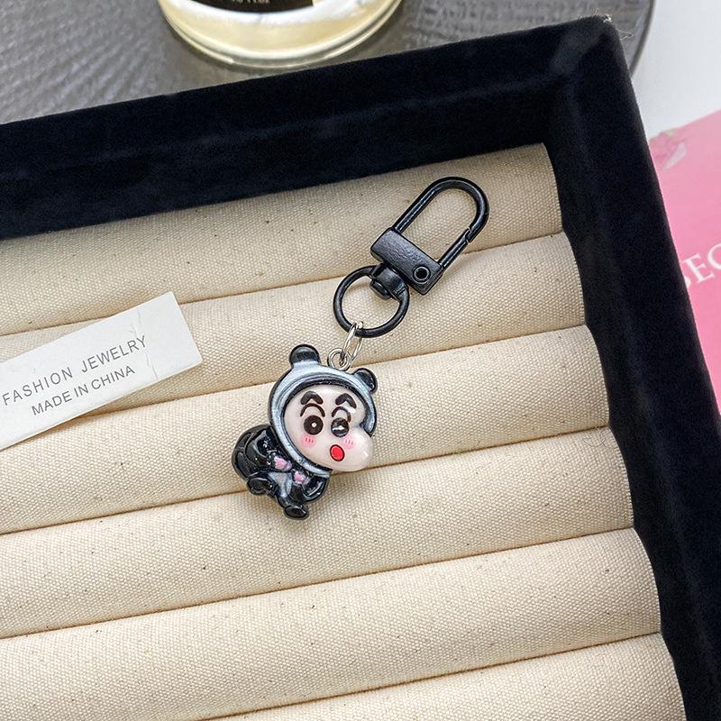 Crayon Shin-chan Schoolbag Keychain Pendant - Student & Graduation Gift Ornament