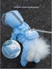 Waterproof Four-Legged Raincoat for Small Dogs - Full Coverage Pet Rainy Day Wear for Bichon, Teddy, and More.