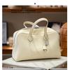 2025 Versatile Large Capacity Top-Grain Cowhide Preserved Leather Ball Bag Genuine Leather Casual Handheld Single Shoulder Bag