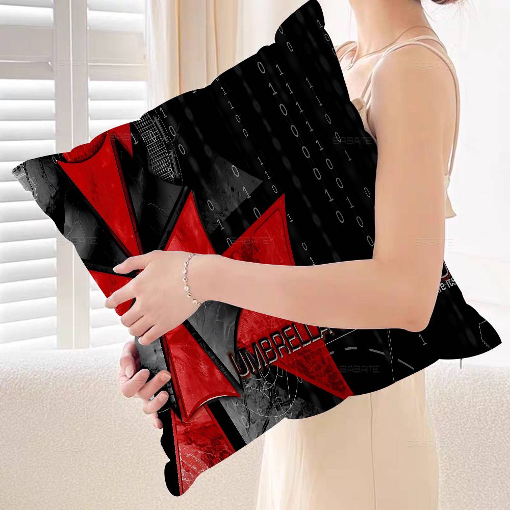 Game E-Evils Cool R-Resident Cushion Cover Polyester Sofa Cushions Decorative Throw Pillows Home Decoration Pillowcover