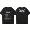 2025 New Mayhem Hem Hem Band Perimeter Short Sleeve T-Shirt 's And 's Loose Norwegian Black Metal Half Sleeve