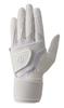 Batting High School Baseball WT for Both Hands HI-GOLD SH-700W Gloves, Compatible, White, L,
