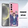 Anime F-Fruit B-Baskets Phone Case For Samsung S24,30,21,22,23,20 FE,lite,PIus,Ultra,5G,Note,9,10 Transparent Cover