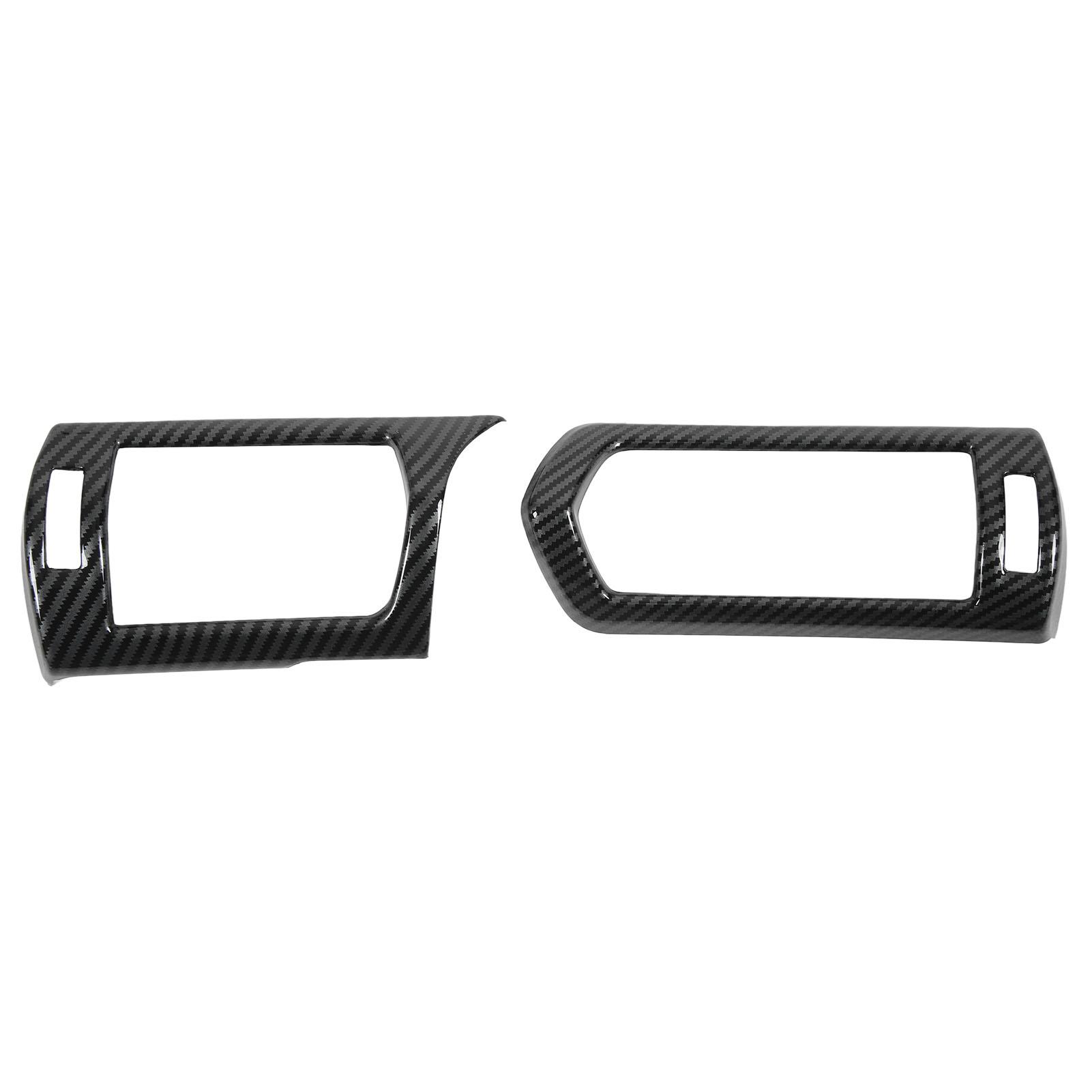 

2pcs Air Conditioner Vent Outlet Trim Cover Carbon Fiber Interior Decoration Accessory for Land Cruiser Lc300 2023