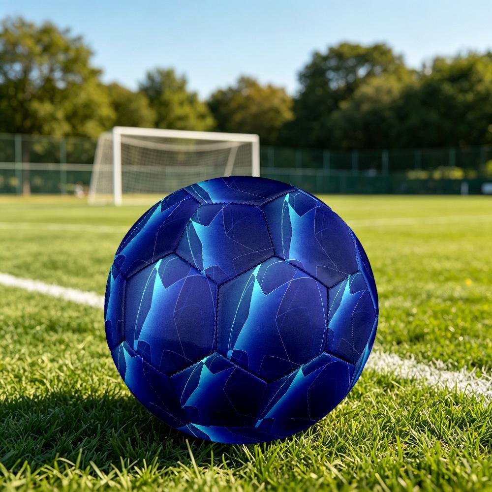 1pc Champions League Soccer Size 5 Soccer Ball Professional Match Training Football Indoor &Outdoor Sports Ball Lightweight Durable c6596