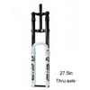 Mountain Bike DH Dual Shoulder Air Suspension Fork 26/27.5/29 Inch 34mm XC/AM/Dirt Jump Upper Damping Adjustment No Lockout