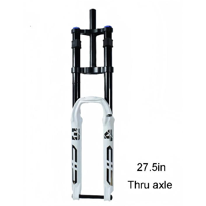 Mountain Bike DH Dual Shoulder Air Suspension Fork 26/27.5/29 Inch 34mm XC/AM/Dirt Jump Upper Damping Adjustment No Lockout